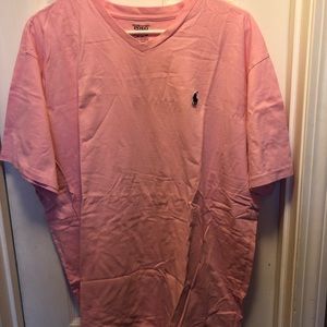 Pale pink V-Neck Casual Ralph Lauren T